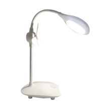 Modern minimalist indoor LED table lamp with fan